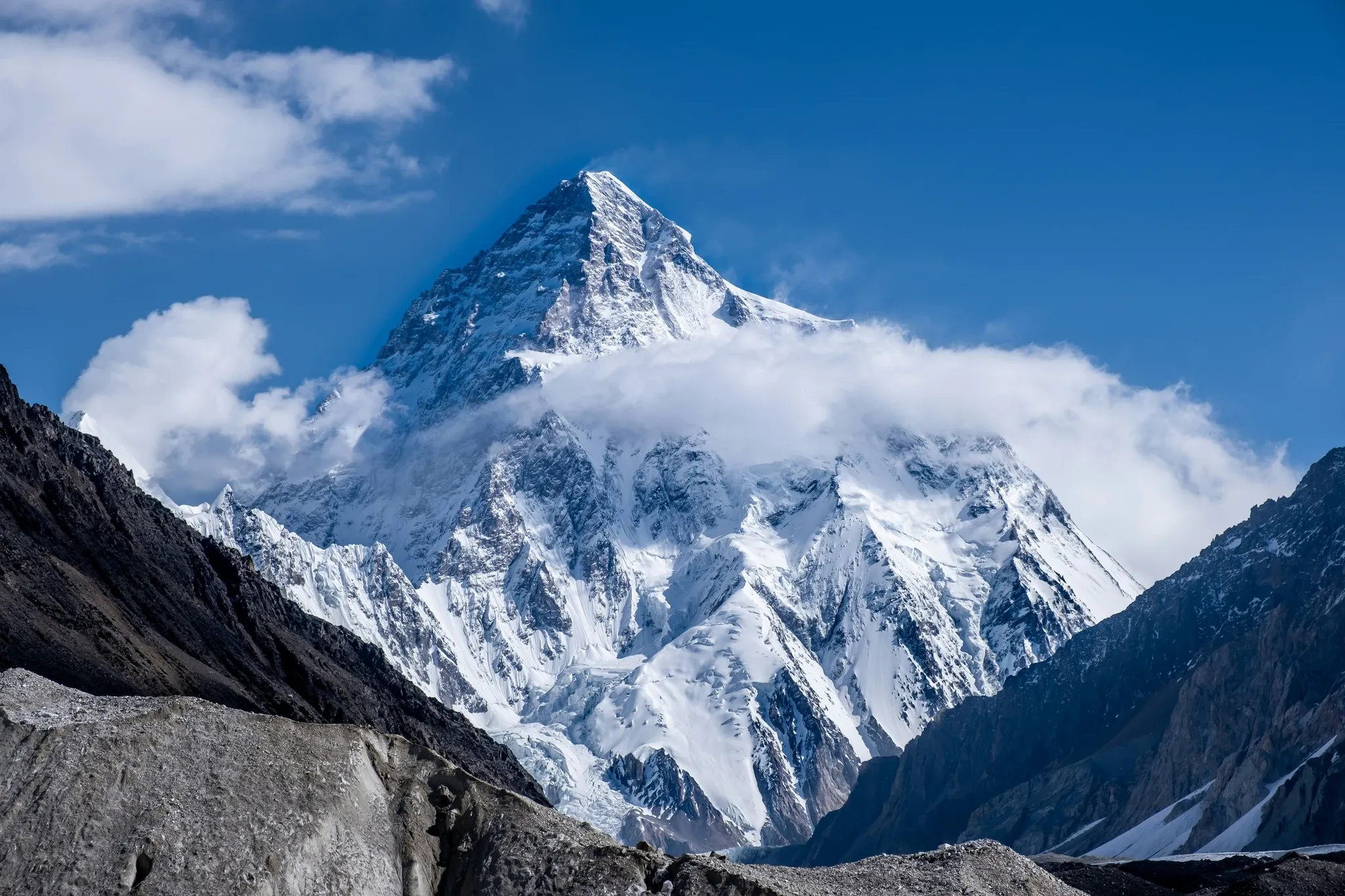 K2: a really, really big mountain.